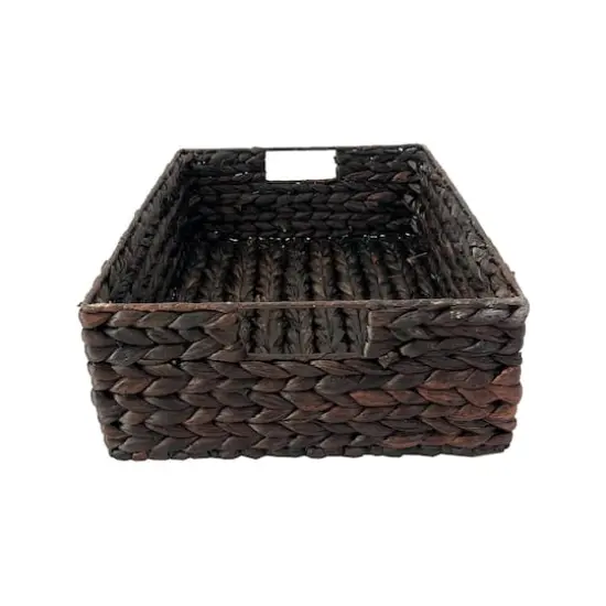 Medium Espresso Underbed Woven Basket by Ashland&reg; {4}