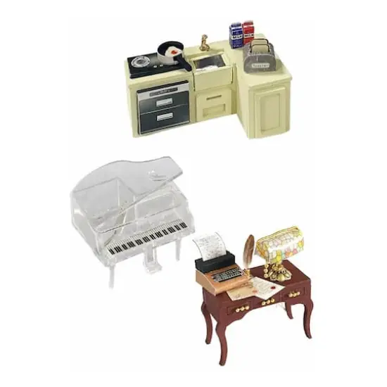 Wizardi House in English Style Miniature Dollhouse Roombox Kit {13}