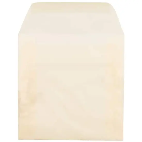 JAM Paper 8.5" x 8.5" Translucent Vellum Invitation Envelopes, 25ct. Spring Ochre {4}