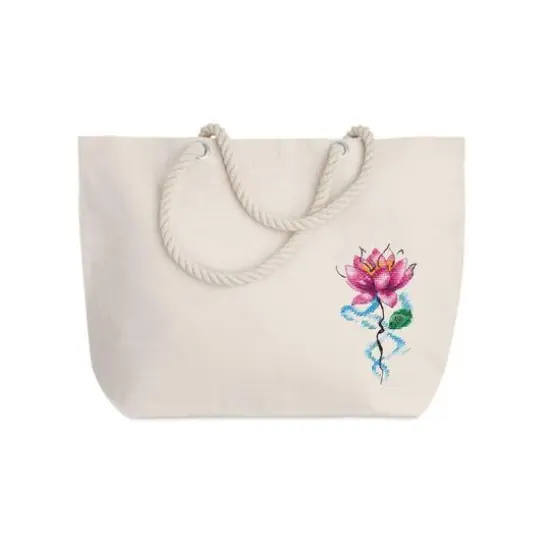 Oven Lotus Cross Stitch Kit {5}