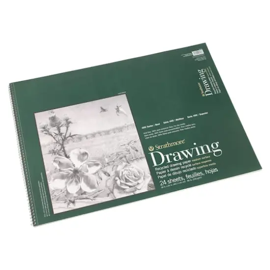 Strathmore&reg; 400 Series Recycled Drawing Paper Pad None {1}