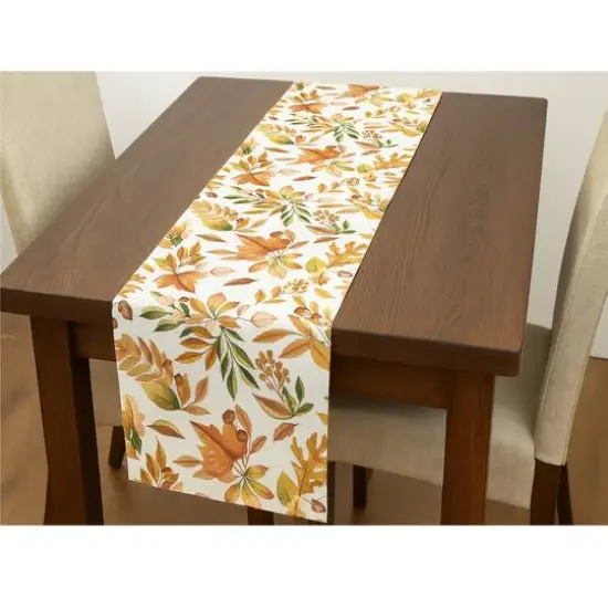 72" Fall Leaves Cotton Table Runner by Ashland&reg; {3}