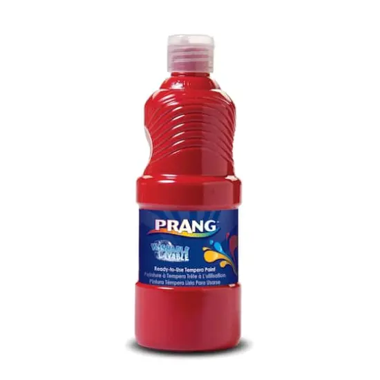 Prang&reg; Red Washable Tempera Paint, 6ct. {3}