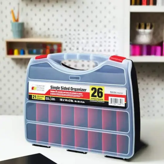 Quantum Storage Systems&reg; Black & Red Single-Sided Organizer {1}