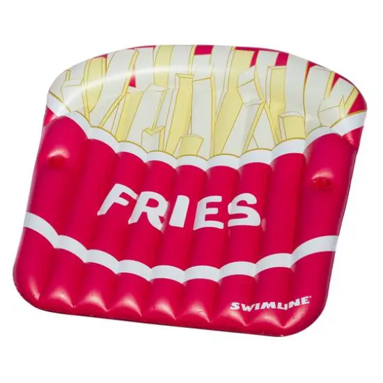 69" Inflatable French Fries Swimming Pool Float {1}