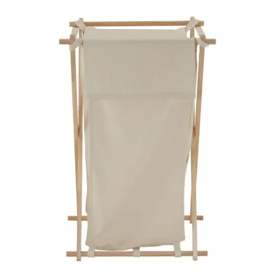 Household Essentials X-Frame Laundry Hamper Natural {8}