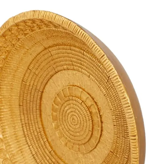 Gold Polystone Glam Sculpture, 20" x 13" x 6" {4}