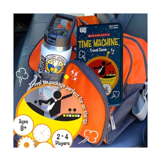 Scholastic Time Machine Travel Game Tin {7}