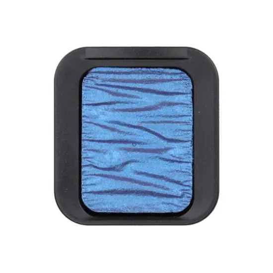 Finetec Pearlescent Watercolor Pan Pearlescent Sapphire Blue {1}