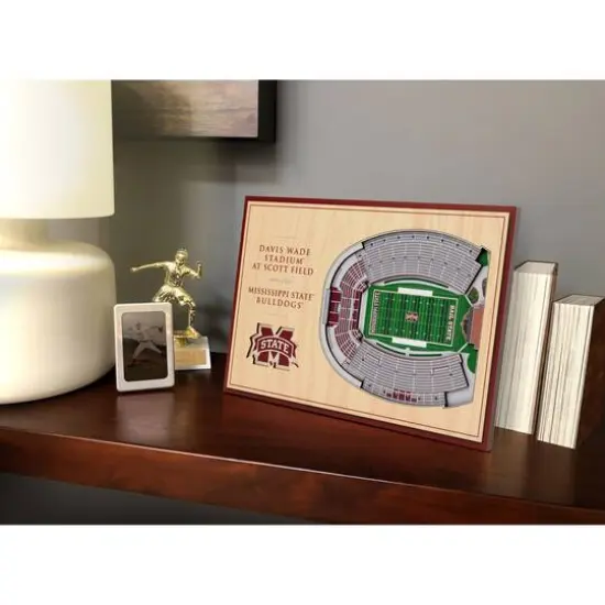 NCAA 3D StadiumViews Desktop Display Mississippi State Bulldogs {4}