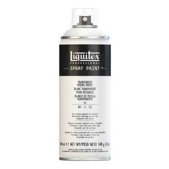 Liquitex® Professional Spray Paint Transparent Mixing White {1}