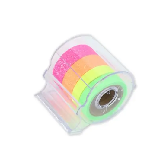 Neon Glitter Crafting Tape & Dispenser Set by Recollections&trade; {5}
