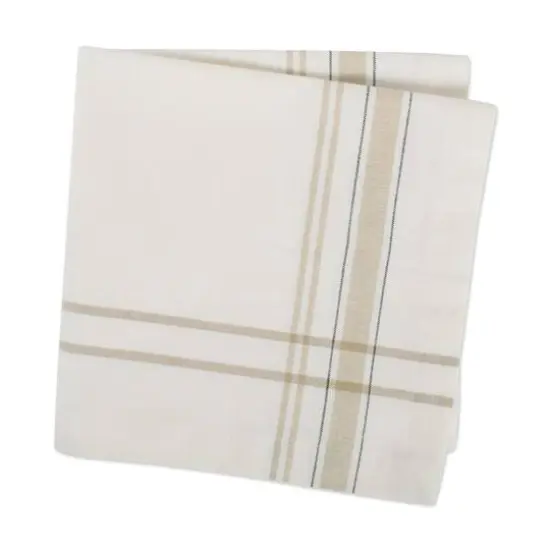 DII&reg; French Chambray Dinner Napkins, 6ct. White {9}