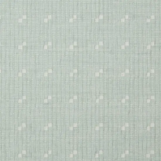 DII&reg; Misty Blue Dobby Dots Rib Placemat (Set of 6) {4}