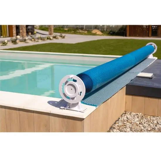 Swimline HydroTools Above Ground Pool Solar Cover Blanket Reel System {3}