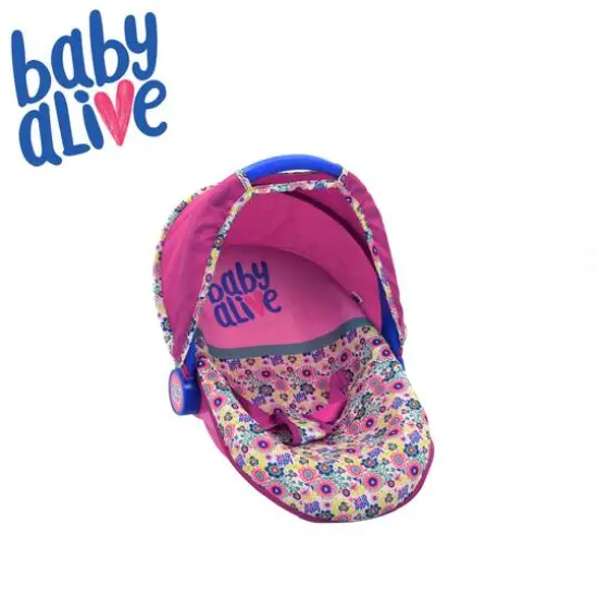 Baby Alive Toy Doll Car Seat with Canopy {1}