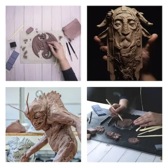 Monster Clay&reg; Essential Tool Set {4}