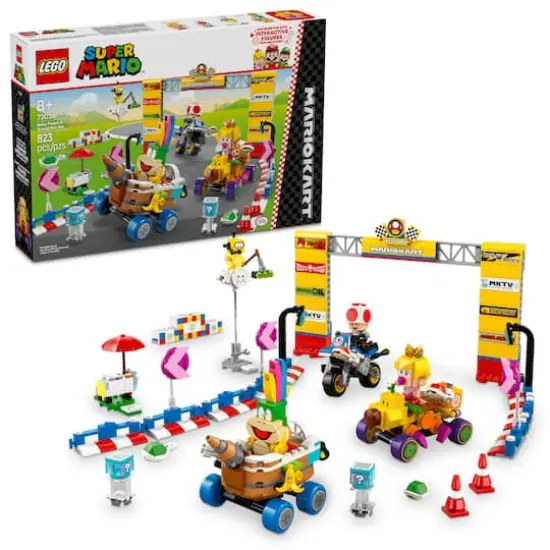 LEGO&reg; Super Mario&trade;: Mario Kart&trade; &ndash; Baby Peach & Grand Prix Set, Racing Toy 72036 {1}