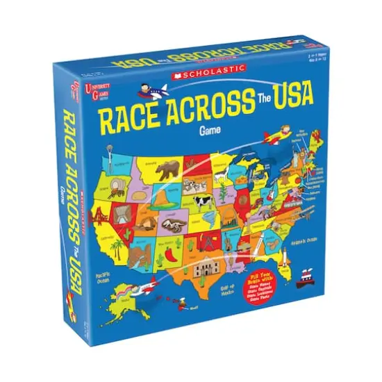 Scholastic Race Across the USA&trade; Game {1}