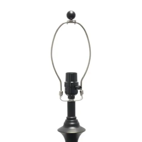 Lalia Home 3-Piece Restoration Bronze Lamp Set {7}