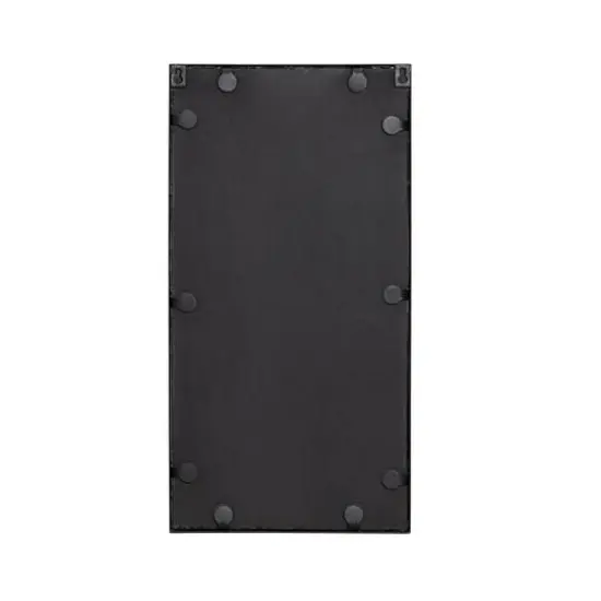 Habitat Mari 24" Black Rectangular Wall Mirror {7}