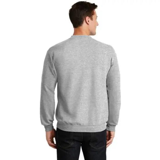 Port & Company&reg; Neutrals Core Fleece Crewneck Sweatshirt Ash {6}
