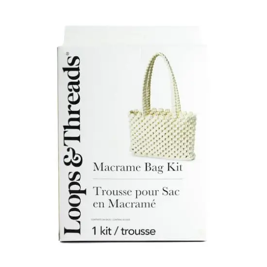 Macram&eacute; Bag Kit by Loops & Threads&reg; {1}