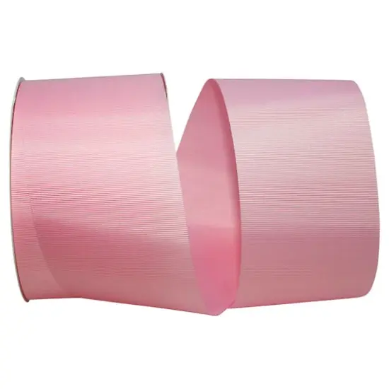 The Ribbon Roll 3" x 50yd. Grosgrain Allure Solid Ribbon Pink {1}
