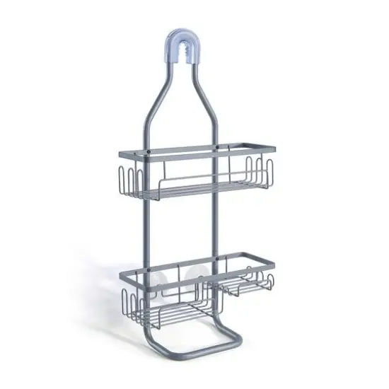 SunnyPoint Tubing Shower Caddy Gray {2}
