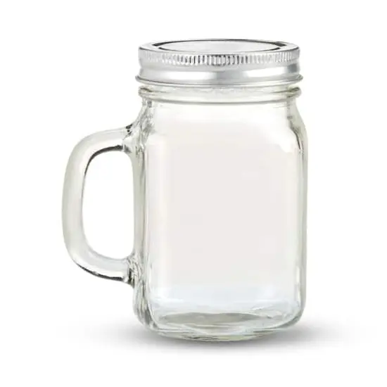 Kate Aspen&reg; 12oz. Mason Jar Mug with Lid, 12ct. {1}