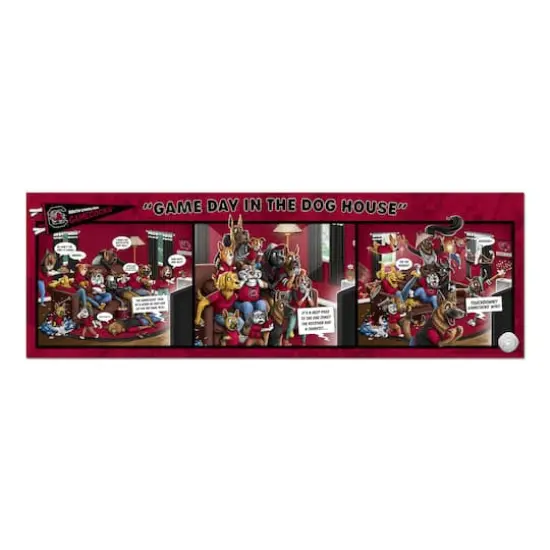 College Game Day in the Dog House 1,000 Piece Puzzle South Carolina Gamecocks {5}