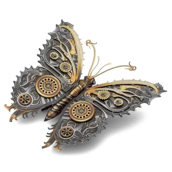 Metal Earth&reg; Steampunk Butterfly Steel Model Kit {8}