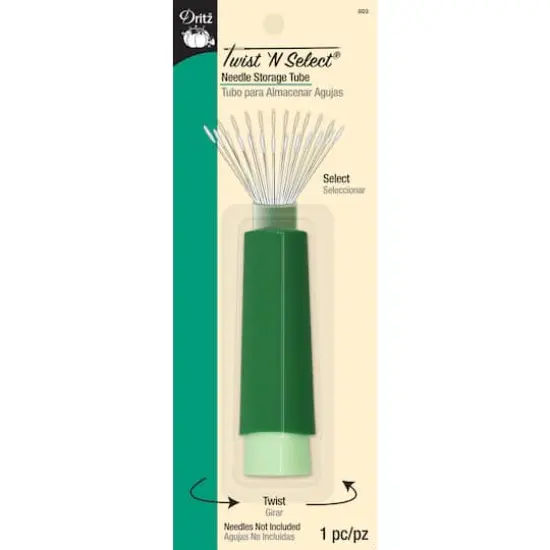 Dritz&reg; Twist N' Select&reg; Green Needle Storage Tube {1}