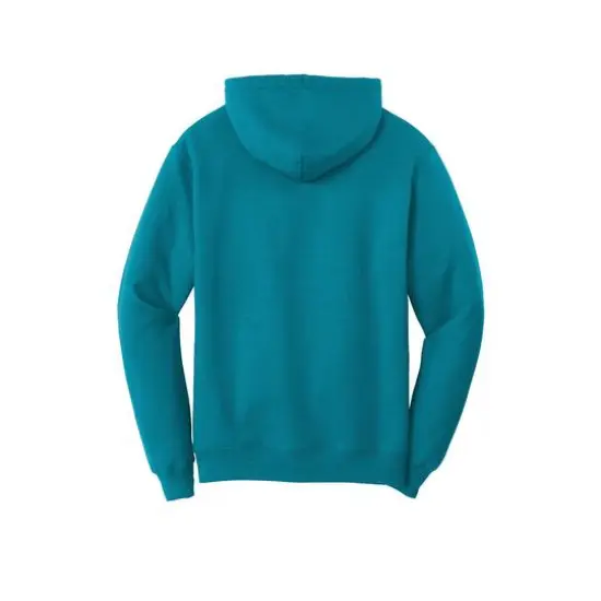 Port & Company&reg; Brights Core Fleece Pullover Hooded Sweatshirt Teal {5}