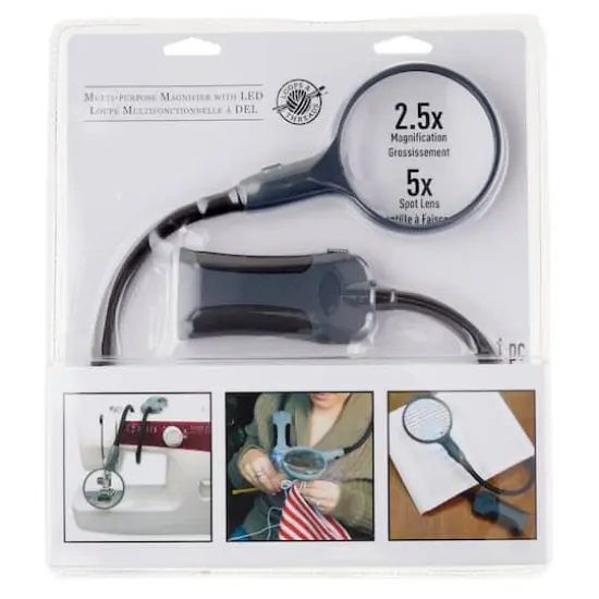 Multi-Purpose Magnifier with LED by Loops & Threads&reg; {4}