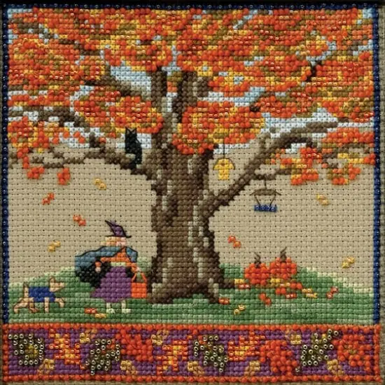 Mill Hill&reg; Fall Oak Counted Cross Stitch Kit {3}