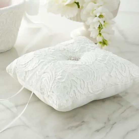 Vintage Lace Ring Bearer Pillow by Celebrate It&trade; Occasions&trade;  {3}