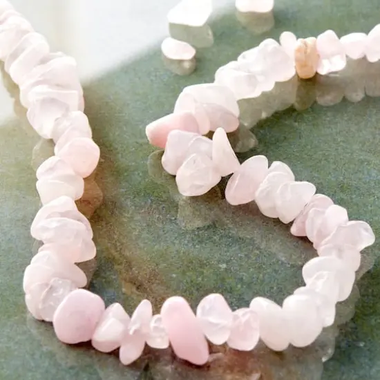 Rose Quartz Chip Beads by Bead Landing&trade; {3}