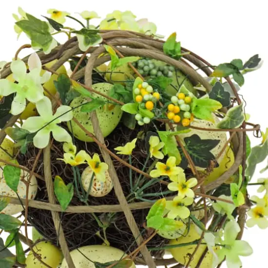 26" Flowers & Eggs Ball Topiary {4}