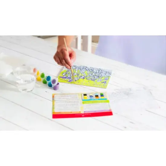 Faber-Castell Paint by Number Museum Series., Irises {8}