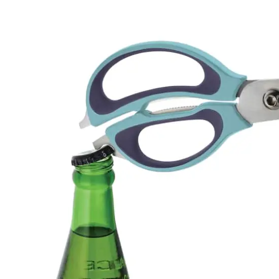 Farberware 4-in-1 Kitchen Shears Aqua/Ink {6}