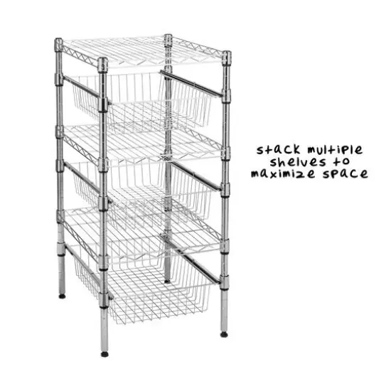 Honey Can Do Stacking Cabinet Organizer {5}