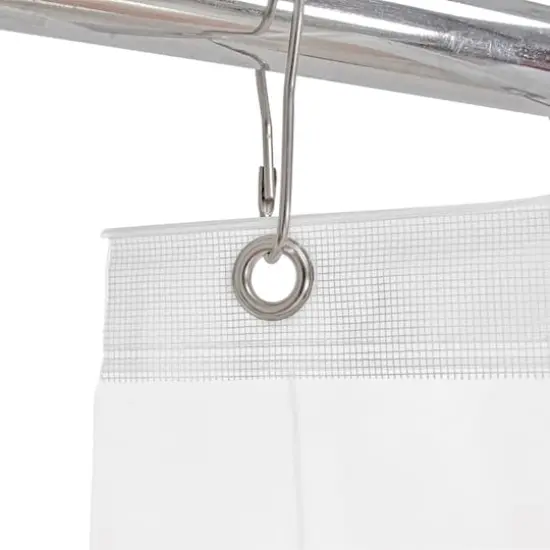 Bath Bliss Mildew Resistant Shower Liner Clear {4}