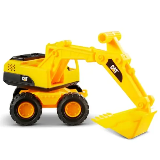 Funrise CAT&reg; Tough Rigs Construction 15" Yellow Toy Excavator {1}