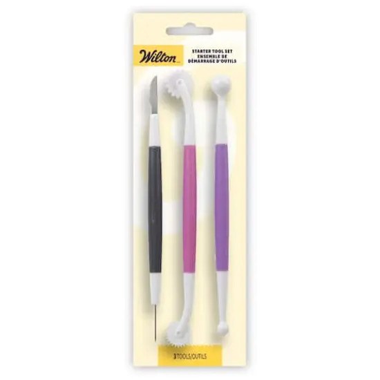 Wilton&trade; 3-Piece Fondant Starter Tool Set {1}