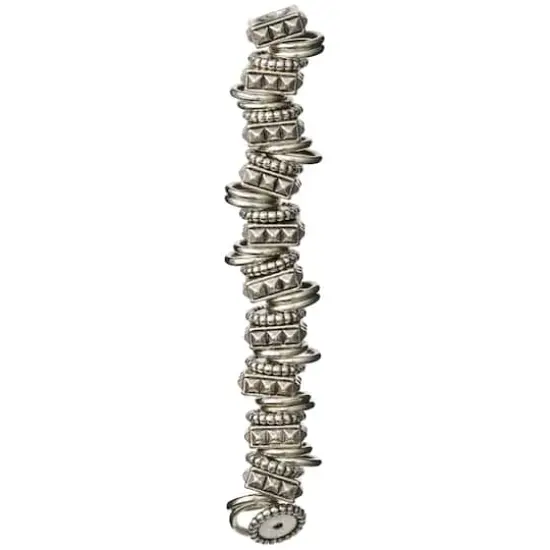 Sterling Silver-Plated Metal & Acrylic Mixed Beads, 10mm by Bead Landing&trade; {4}