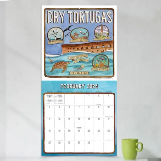 TF Publishing 2024 National Parks-Art Wall Calendar {5}
