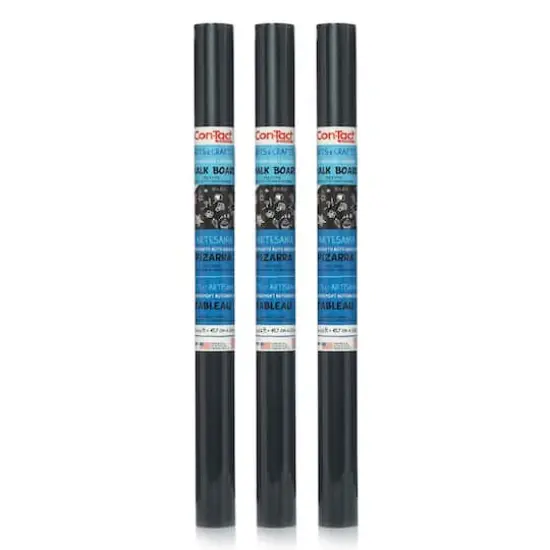 Con-Tact&reg; Adhesive Chalkboard Roll, 3ct. {1}