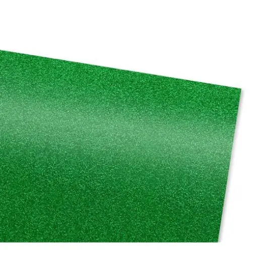 PA Vinyl Glitter Iron On Stretch Vinyl Green {3}