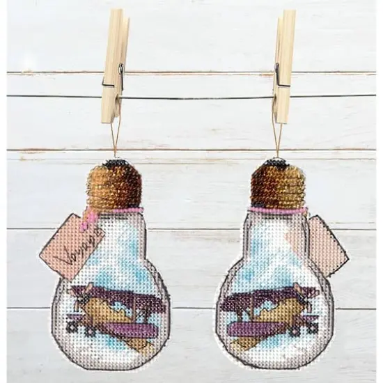 Crystal Art Plastic Canvas Counted Cross Stitch Kit Travel {3}